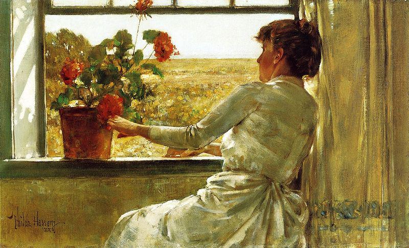 Childe Hassam Summer Evening